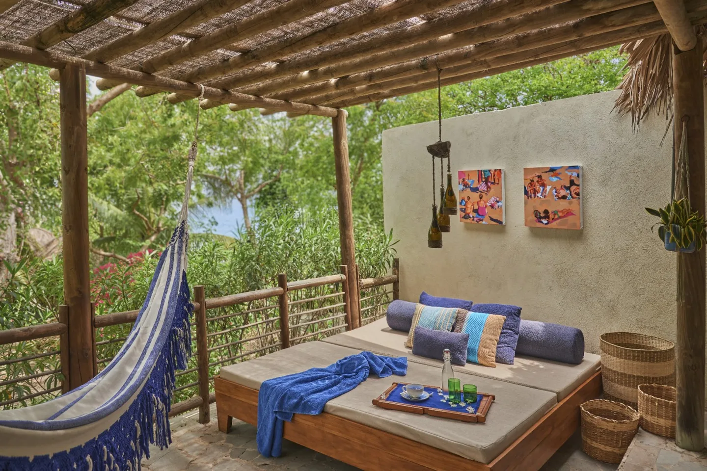 Cabaña — Blue Apple Beach, Playa Mamón, Isla Tierra Bomba