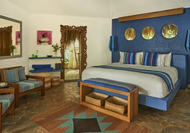 Cabaña — Blue Apple Beach, Playa Mamón, Isla Tierra Bomba