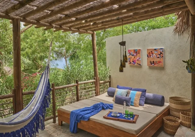 Cabaña — Blue Apple Beach, Playa Mamón, Isla Tierra Bomba